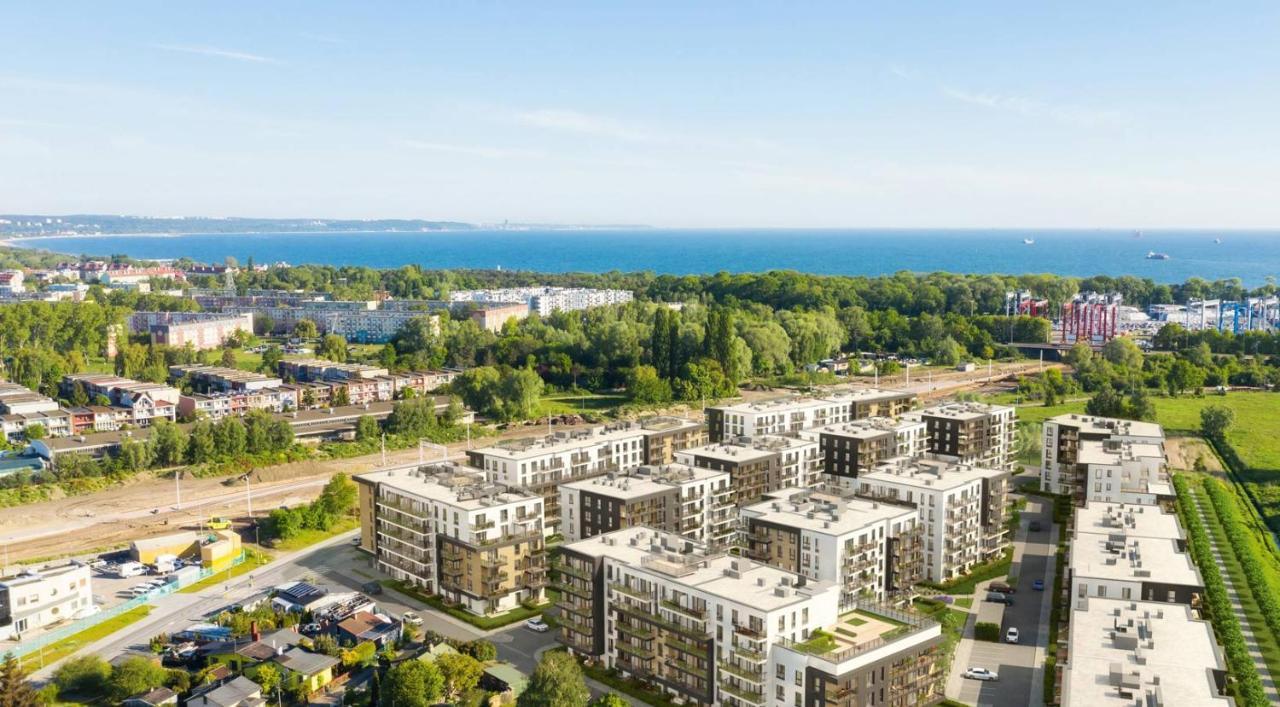 Wow Flou Przystan Letnica Apartamenty 700M Plaza Gdaňsk Exteriér fotografie